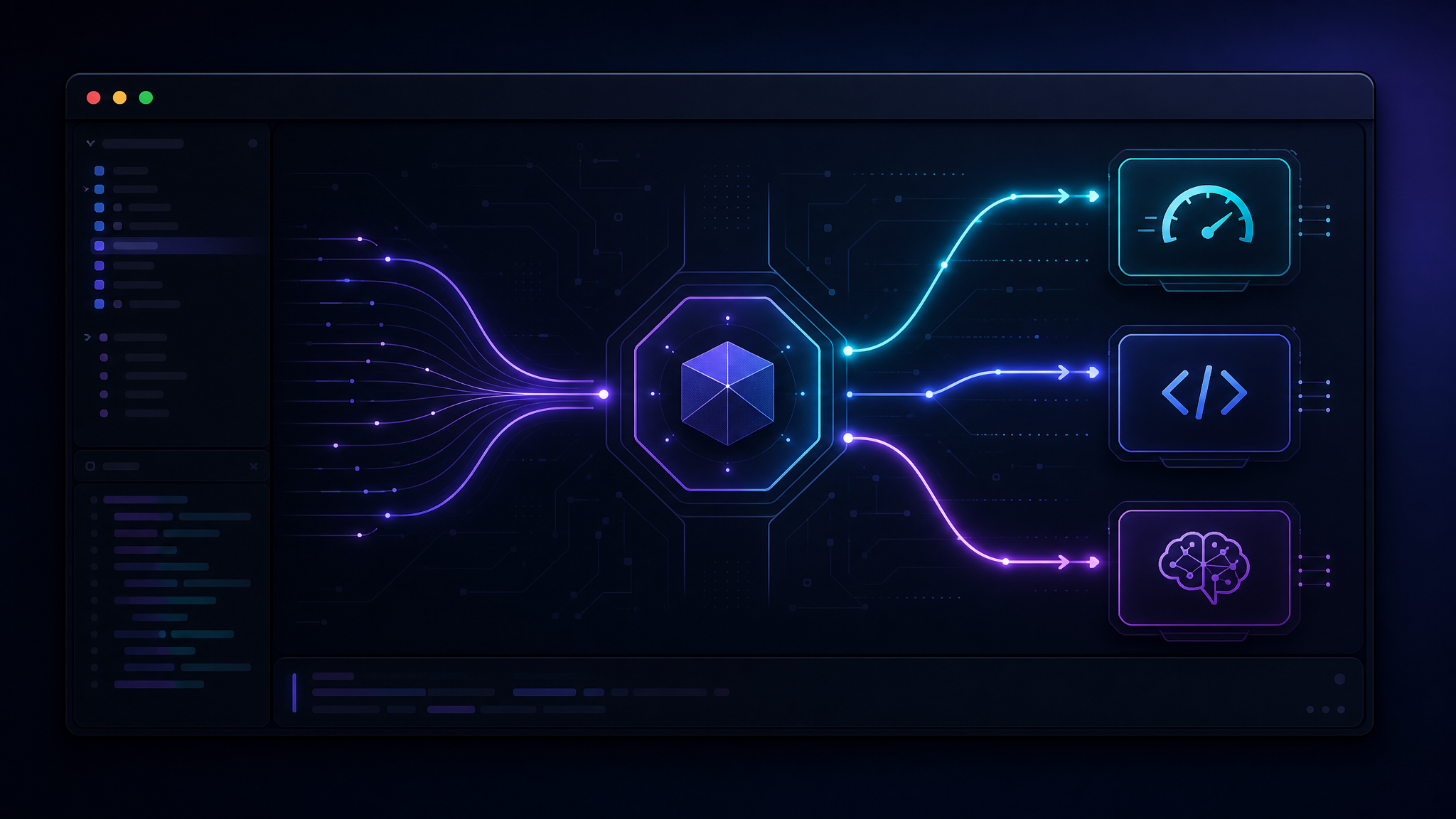 Gemini CLI smart model routing diagram